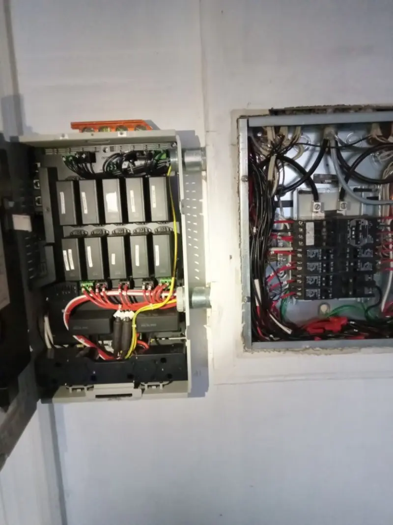 Electrical panel upgrade completed for Commercial Electrician Services in Castle Shannon
